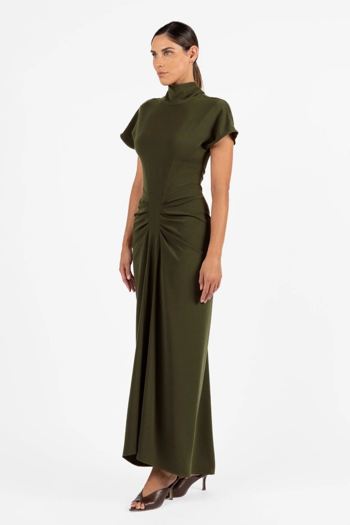 One Fell Swoop Lucent Maxi Dress - Loam