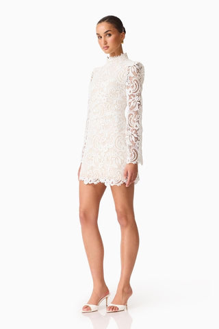 Elliatt Cora Mini Dress - White
