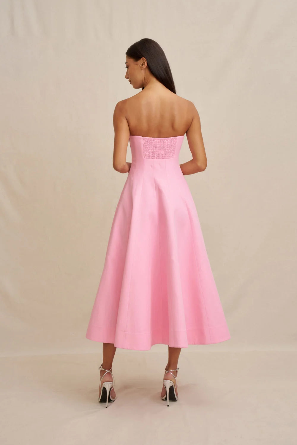 By Johnny Florelle Strapless Dress - Pink