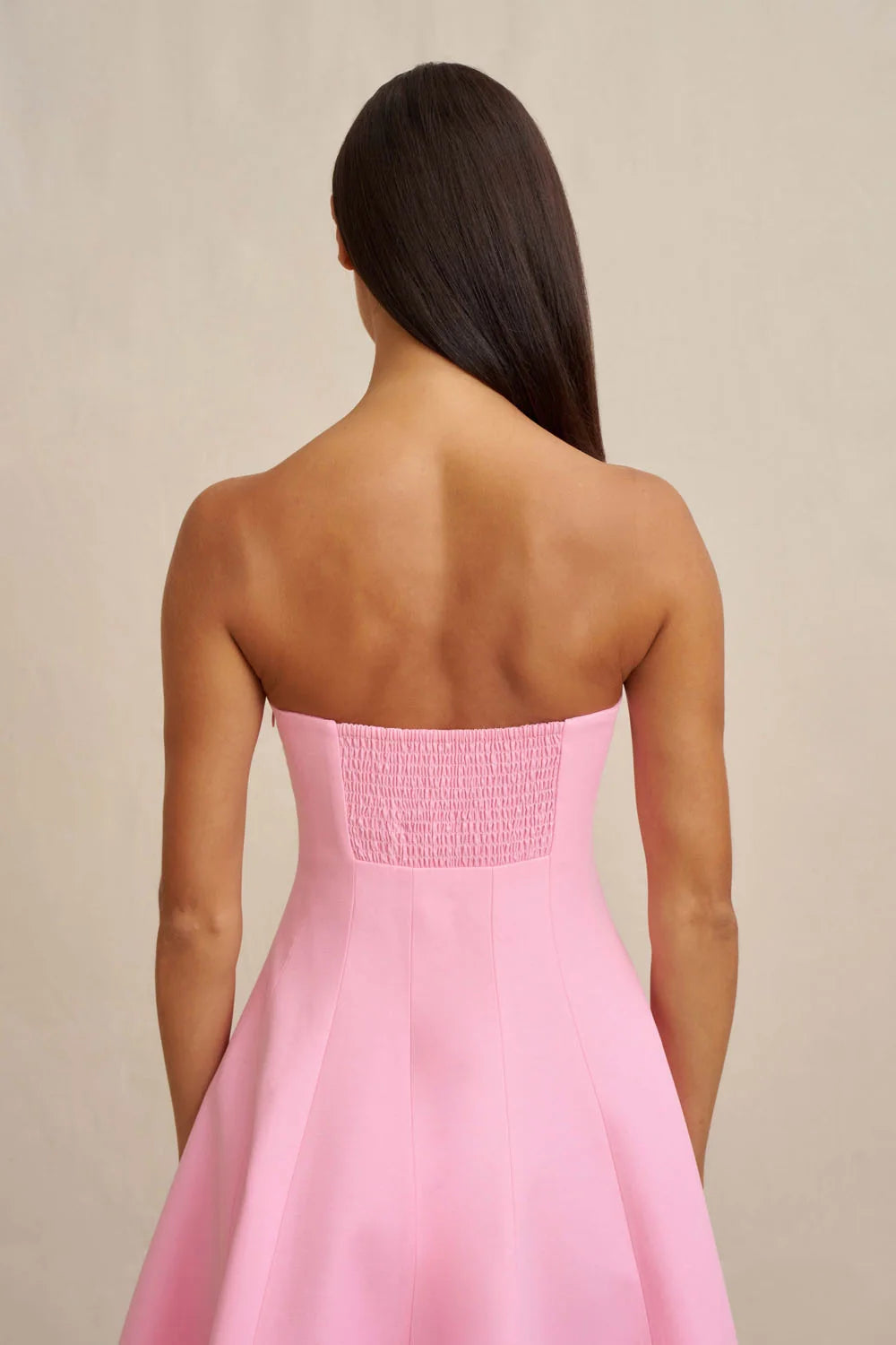 By Johnny Florelle Strapless Dress - Pink