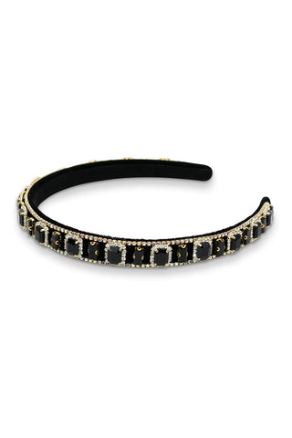 Morgan & Taylor Sabine Headband - Black