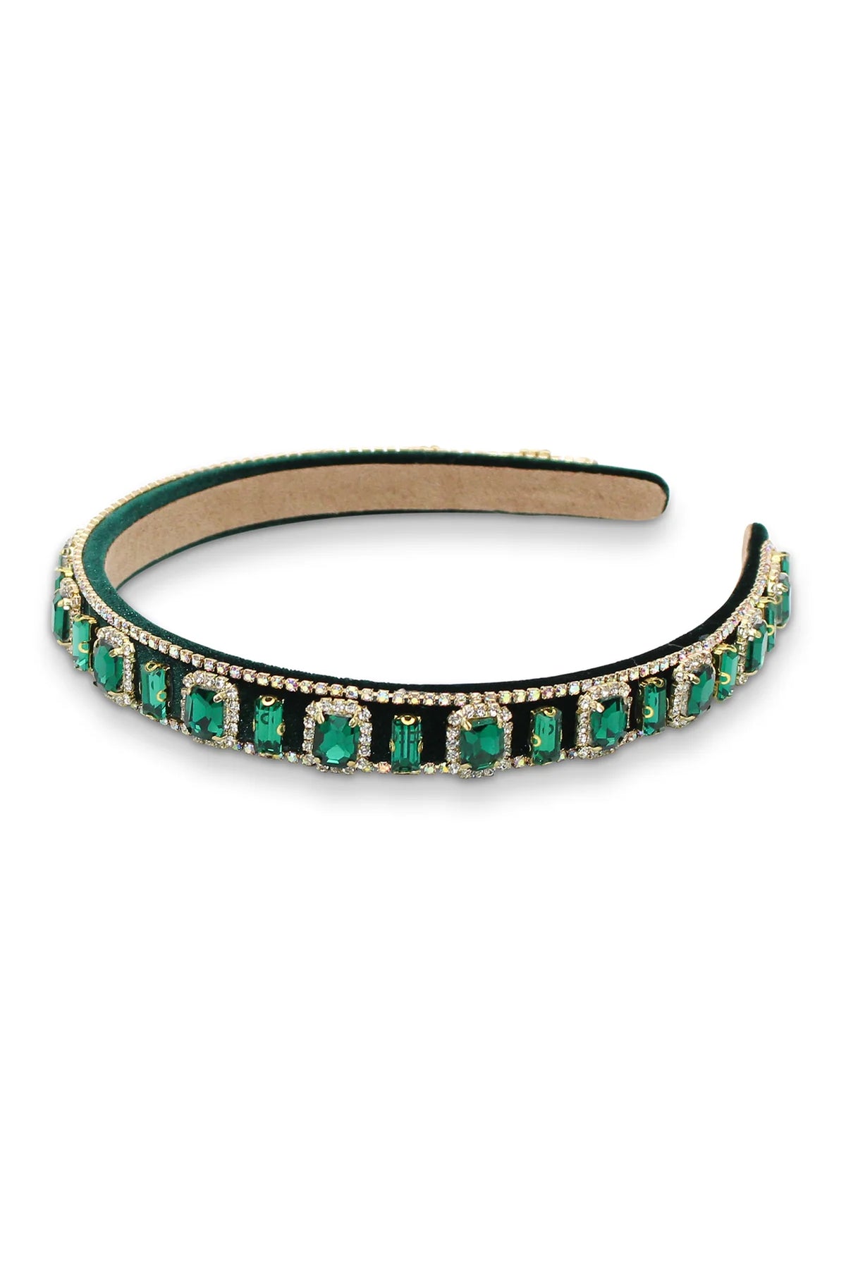 Morgan & Taylor Sabine Headband - Emerald