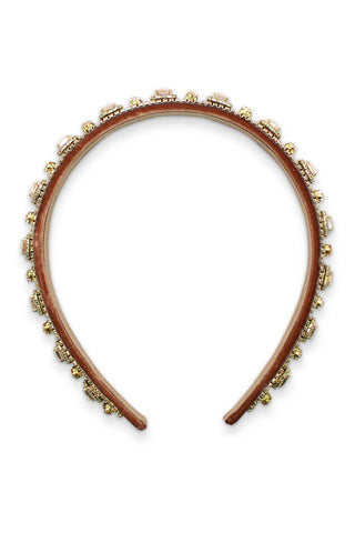 Morgan & Taylor Sabine Headband - Gold