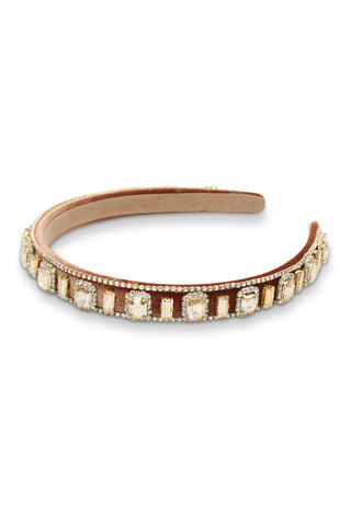 Morgan & Taylor Sabine Headband - Gold
