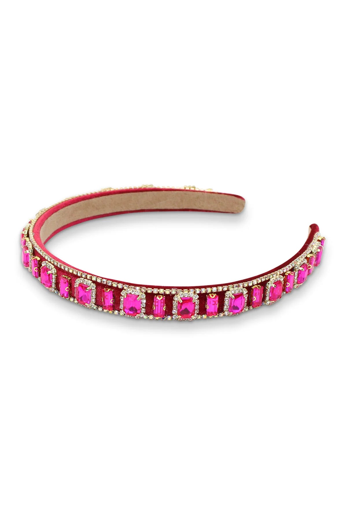Morgan & Taylor Sabine Headband - Hot Pink