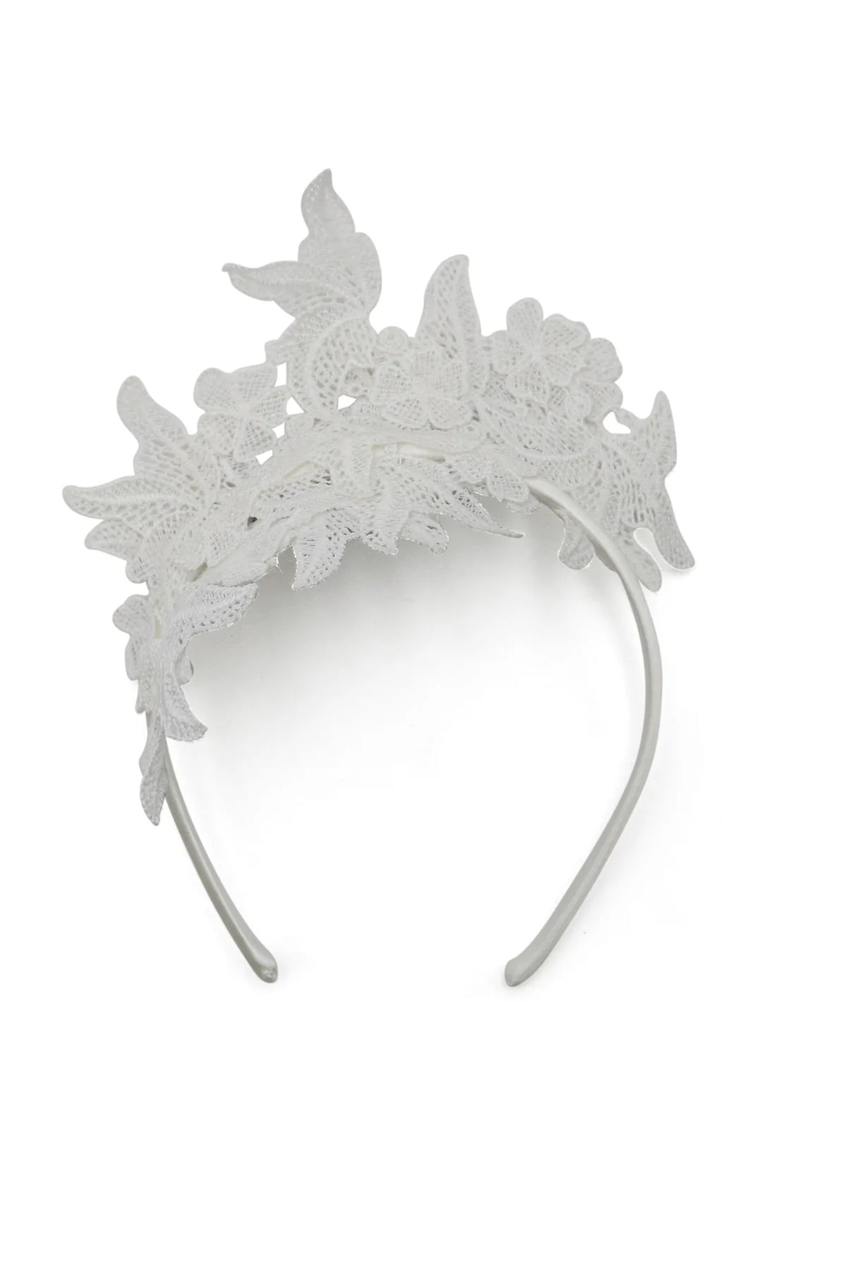 Morgan & Taylor Sassi Headpiece - White