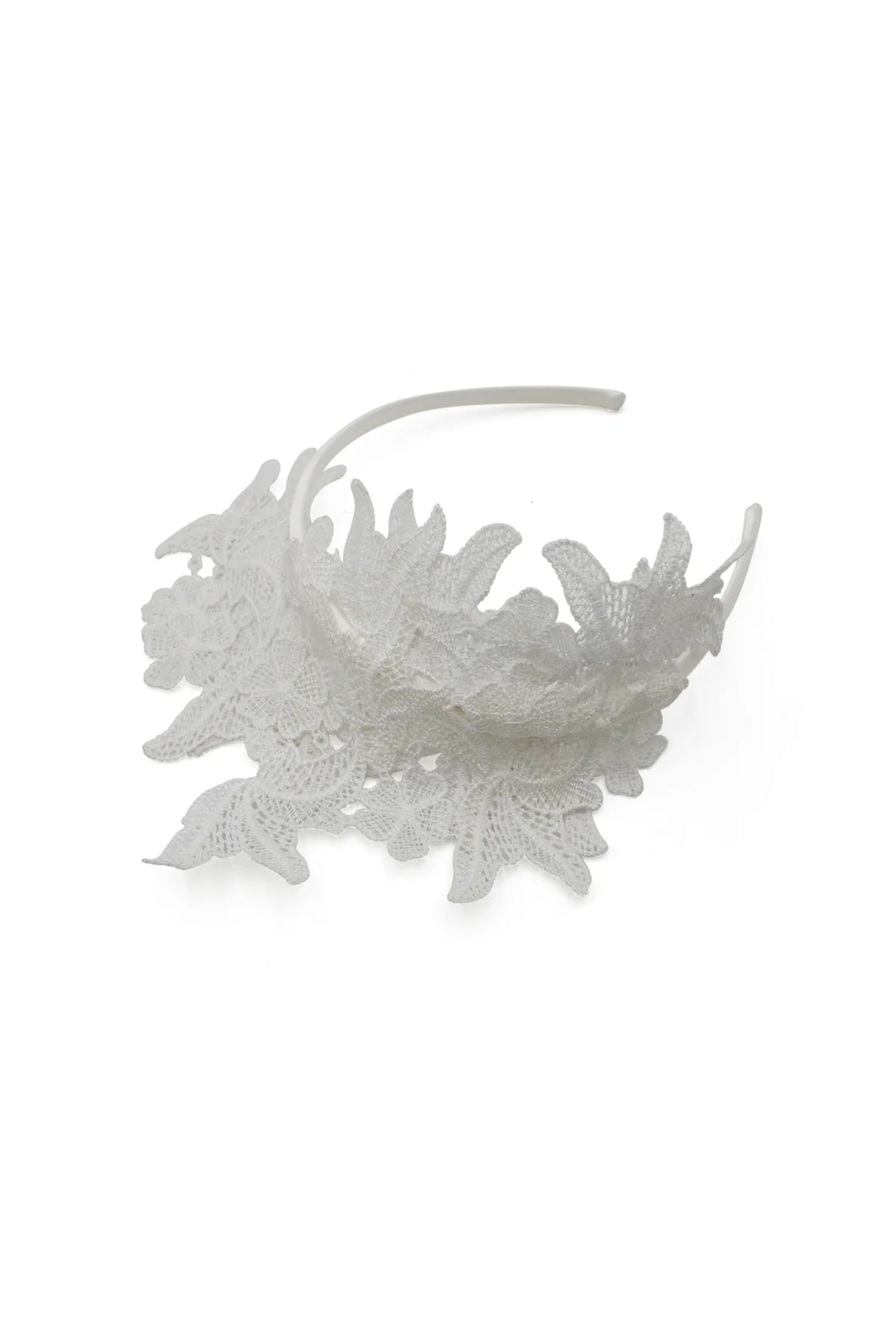 Morgan & Taylor Sassi Headpiece - White