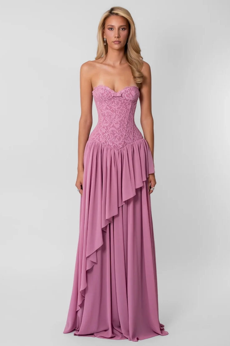 Fenity Aurora Maxi Dress - Pink