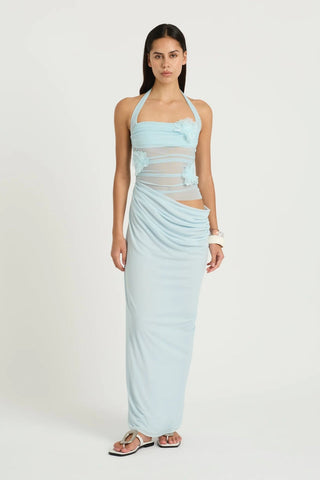 Benni Florence Maxi Dress - Fresh Mint Flower