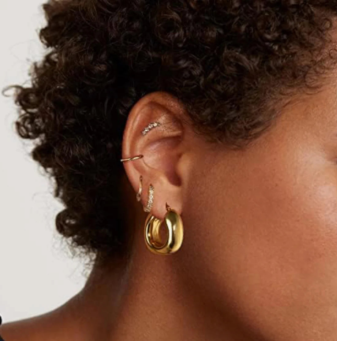 Love Her Charlotte Earrings - Gold
