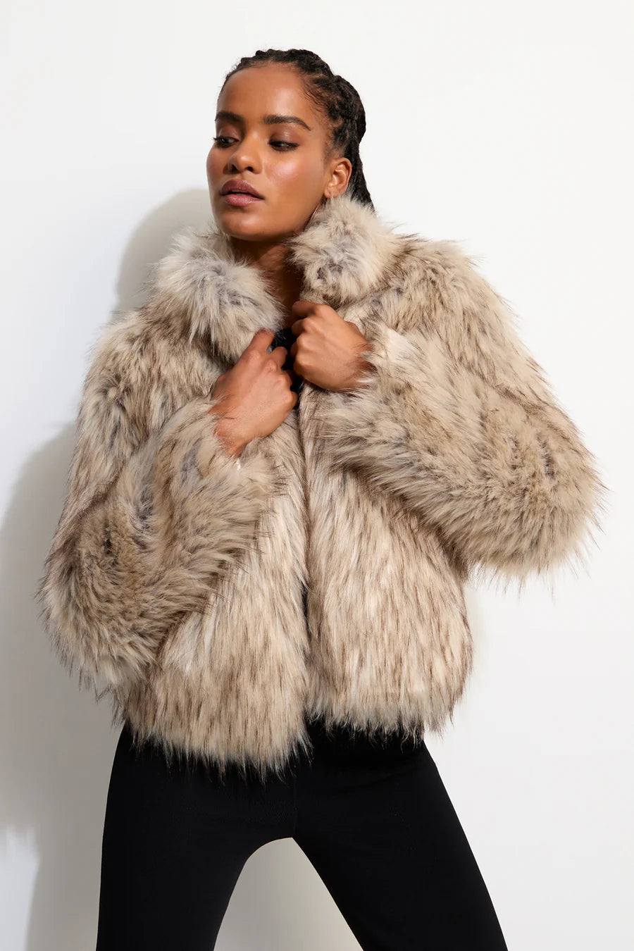 Unreal Fur Delish Jacket - Natural