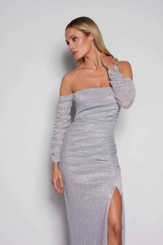 Elle Zeitoune Gavin Dress - Silver