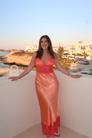 Sneaky Link Lilah Maxi Dress - Orange