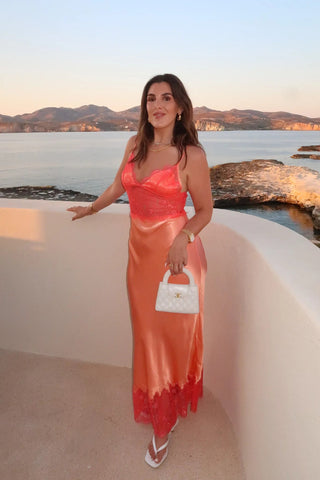 Sneaky Link Lilah Maxi Dress - Orange