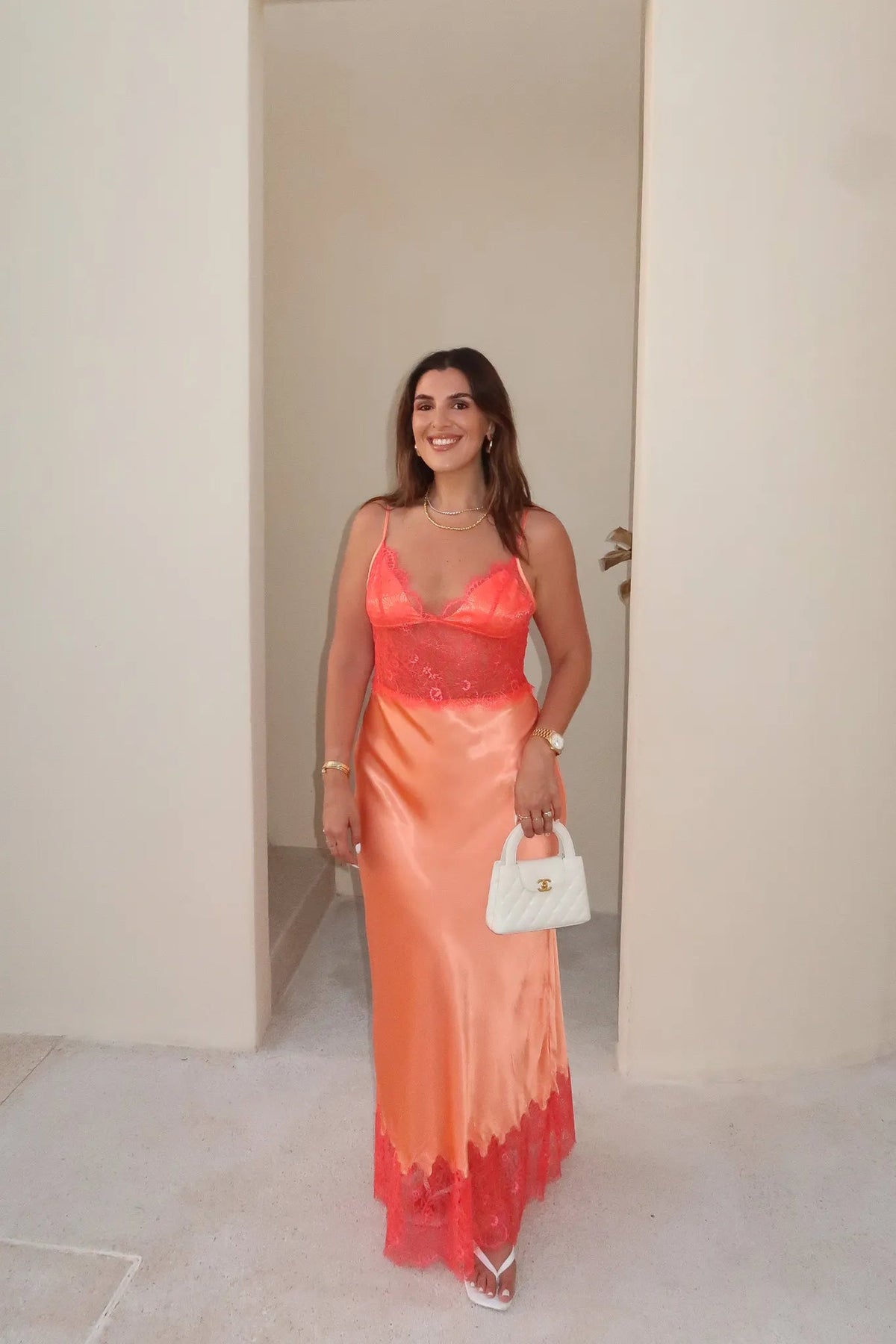 Sneaky Link Lilah Maxi Dress - Orange