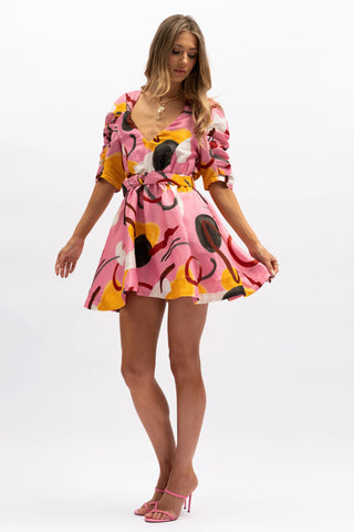 Aureta Frida Dress - Artist's Canvas