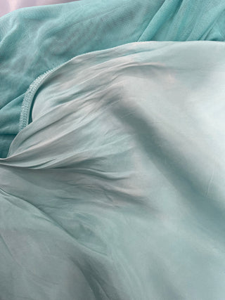 Benni Nico Off Shoulder Mini Dress - Aquamarine