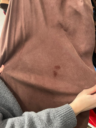 Benni Yasmin Off Shoulder Dress - Chocolate