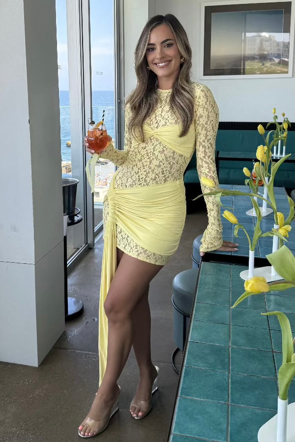 Deconduarte Ortigia Dress - Baby Yellow