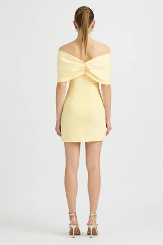 Sonya Belluno Mini Dress - Butter Yellow