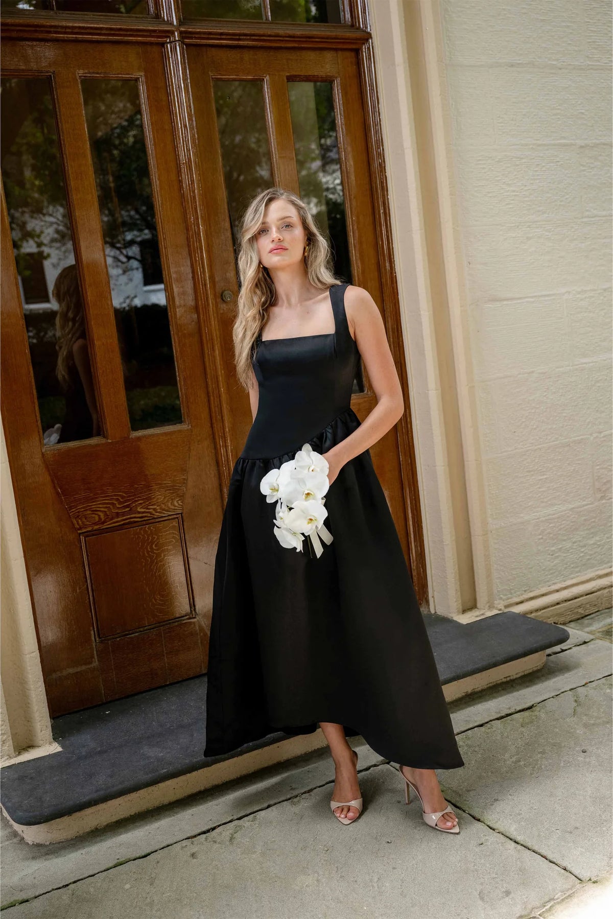Elliatt Ruelle A-Line Maxi Dress - Black