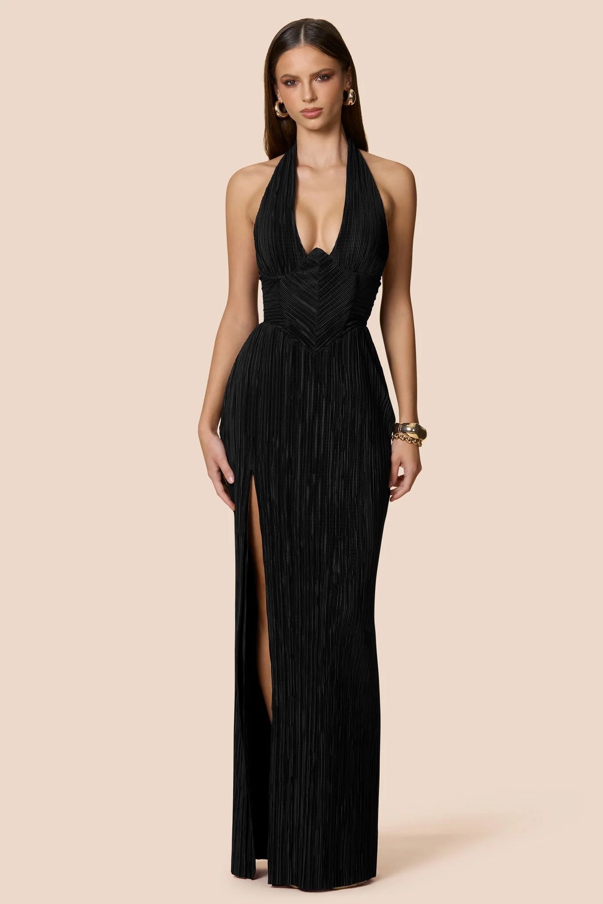 Nookie Belleza Gown - Black