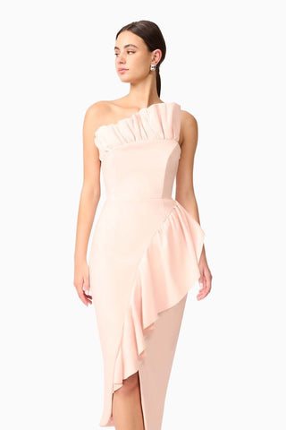 Elliatt Ava Midi Dress - Soft Pink