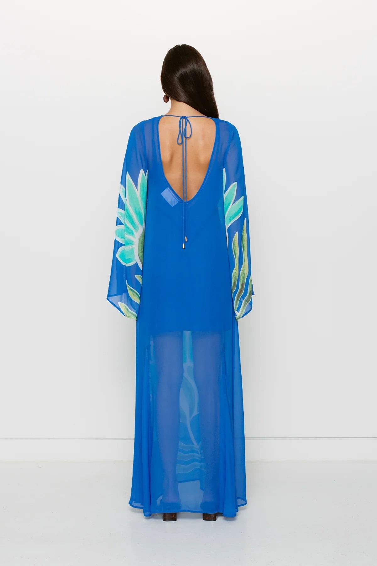 The Wolf Gang Solsana Long Sleeve Dress - Fern