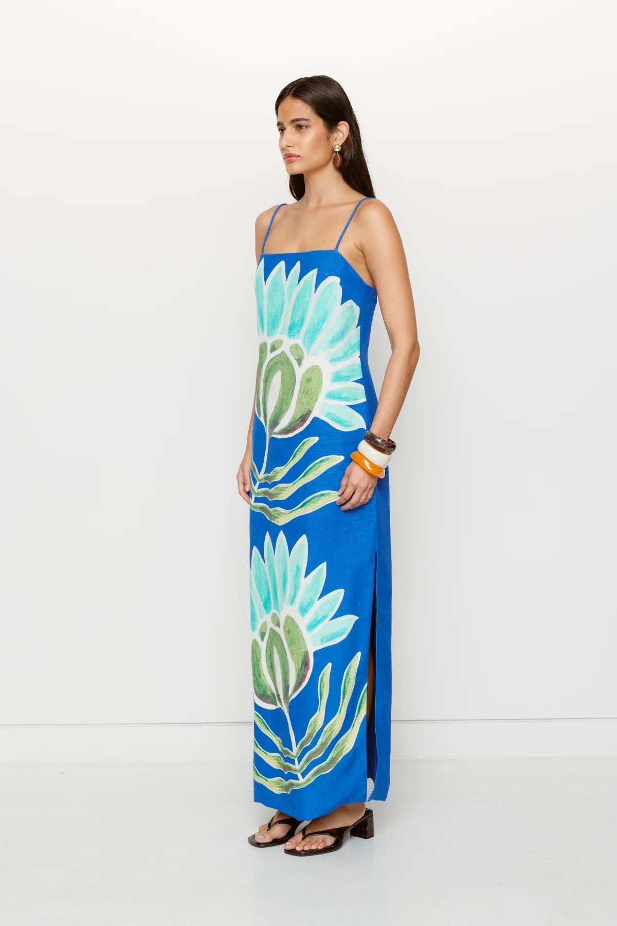 The Wolf Gang Solsana Maxi Dress - Fern