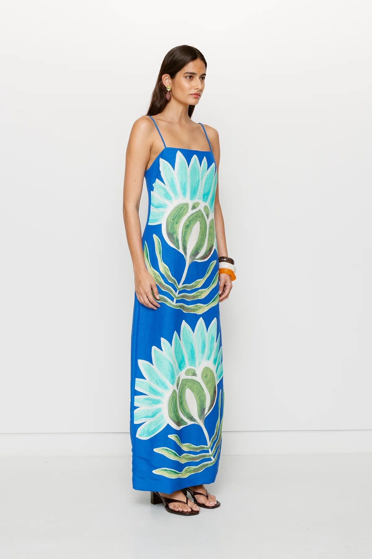 The Wolf Gang Solsana Maxi Dress - Fern
