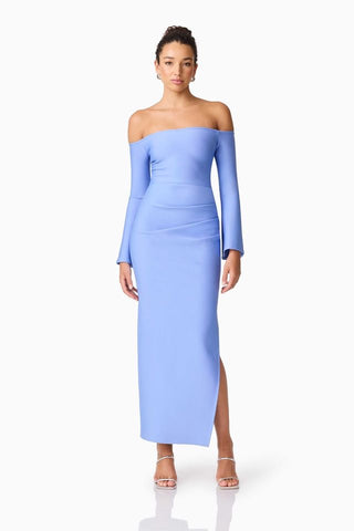 Elliatt Sonya Midi Dress - Blue