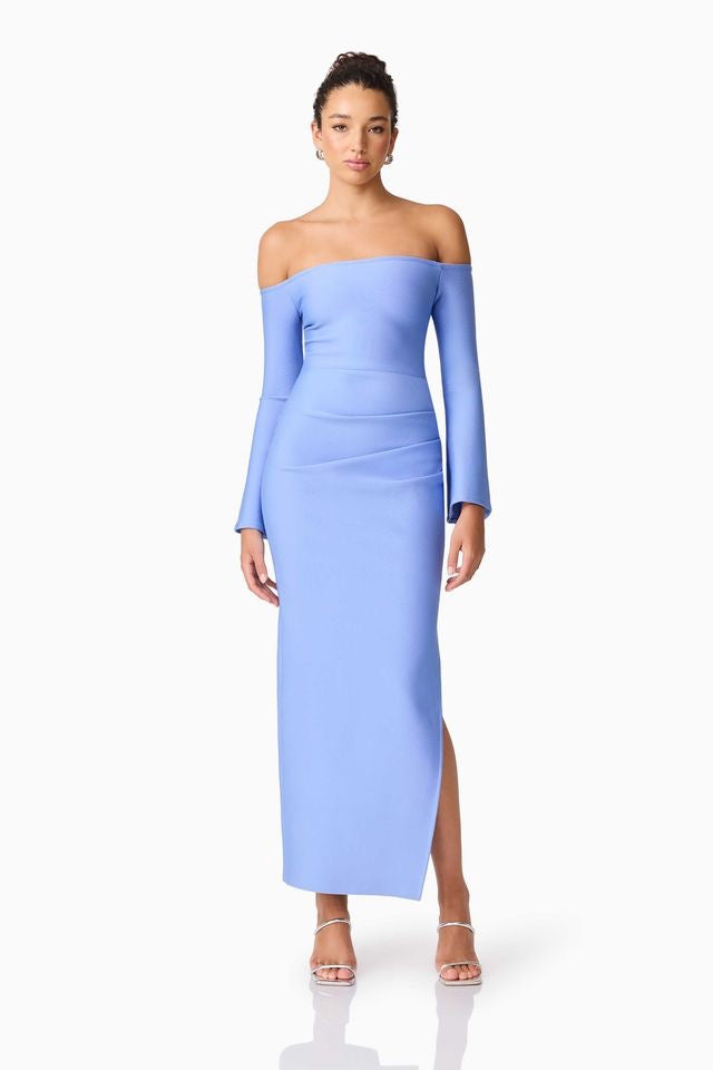 Elliatt Sonya Midi Dress - Blue