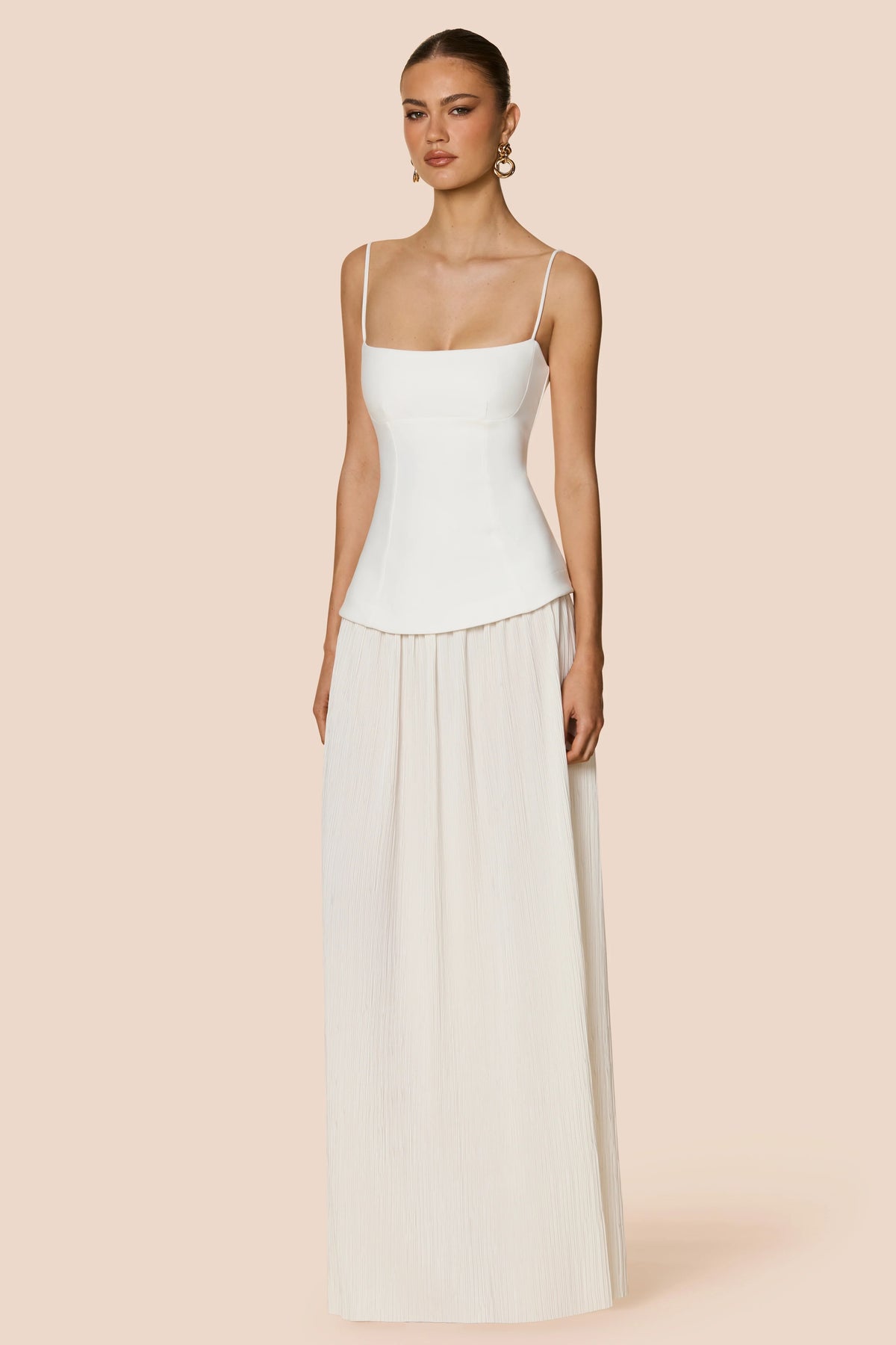 Nookie Darling Maxi Dress - Ivory