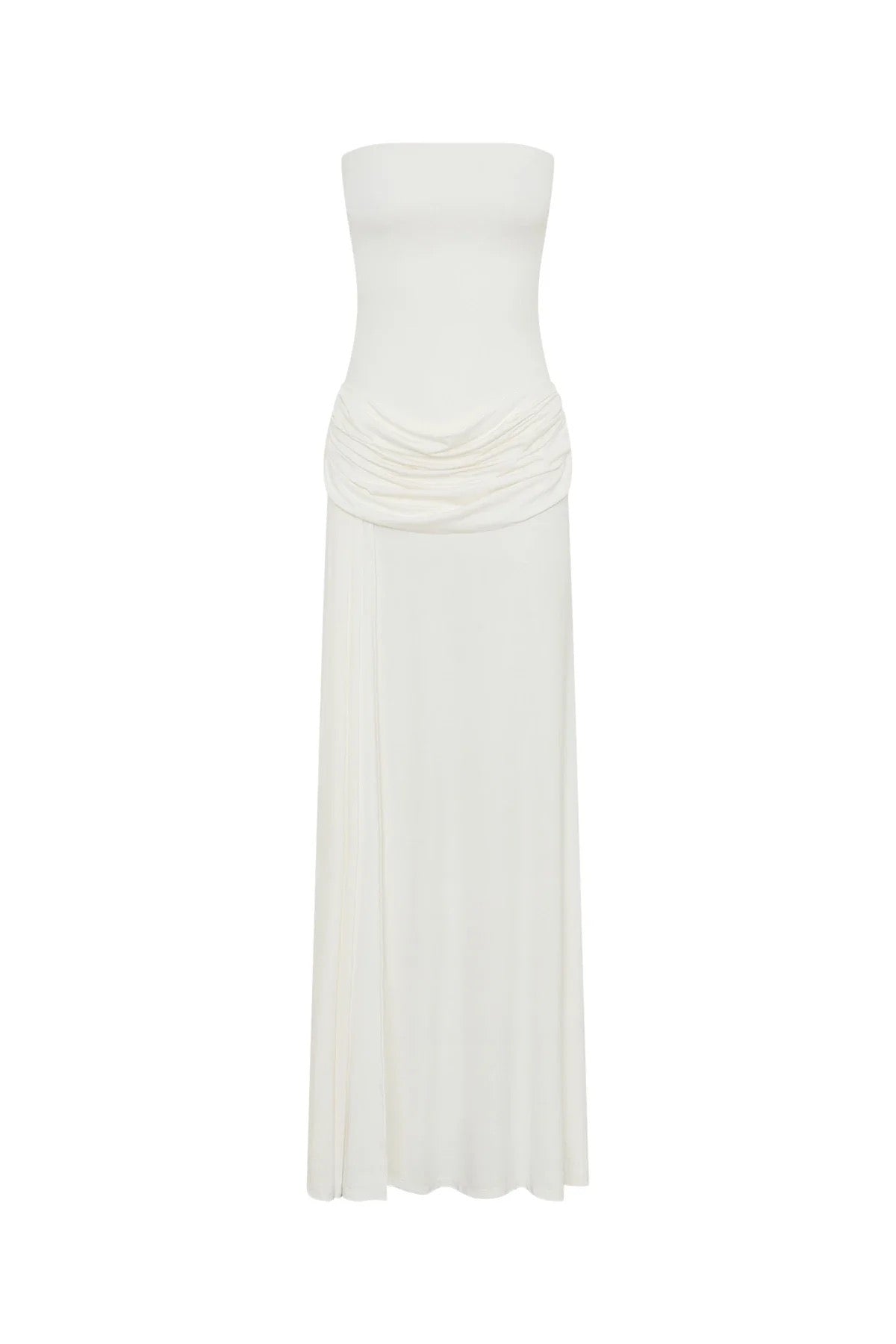 Sneaky Link Bianca Strapless Maxi Dress - White