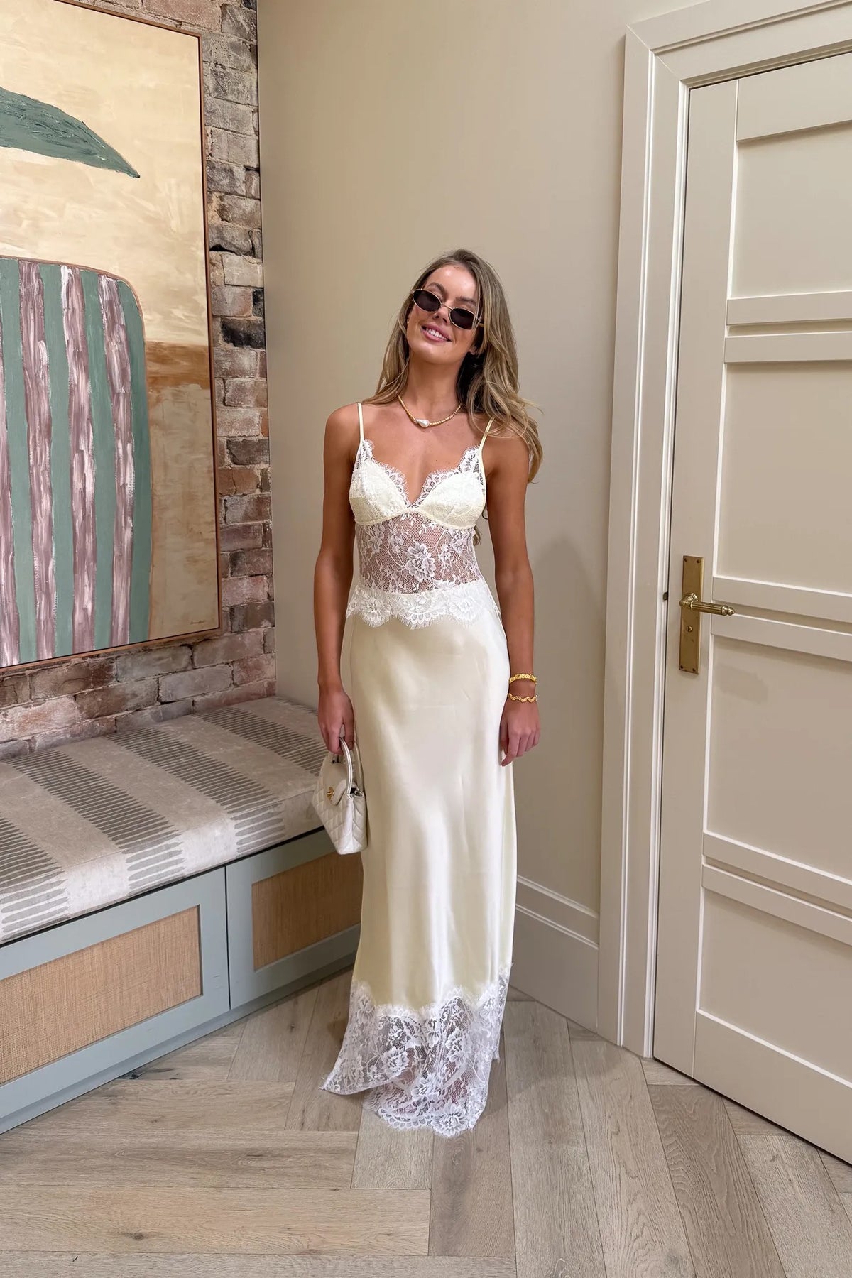Sneaky Link Lilah Maxi Dress - Lemon