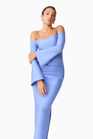 Elliatt Sonya Midi Dress - Blue