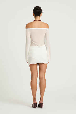 Benni Bernie Mini Dress - White