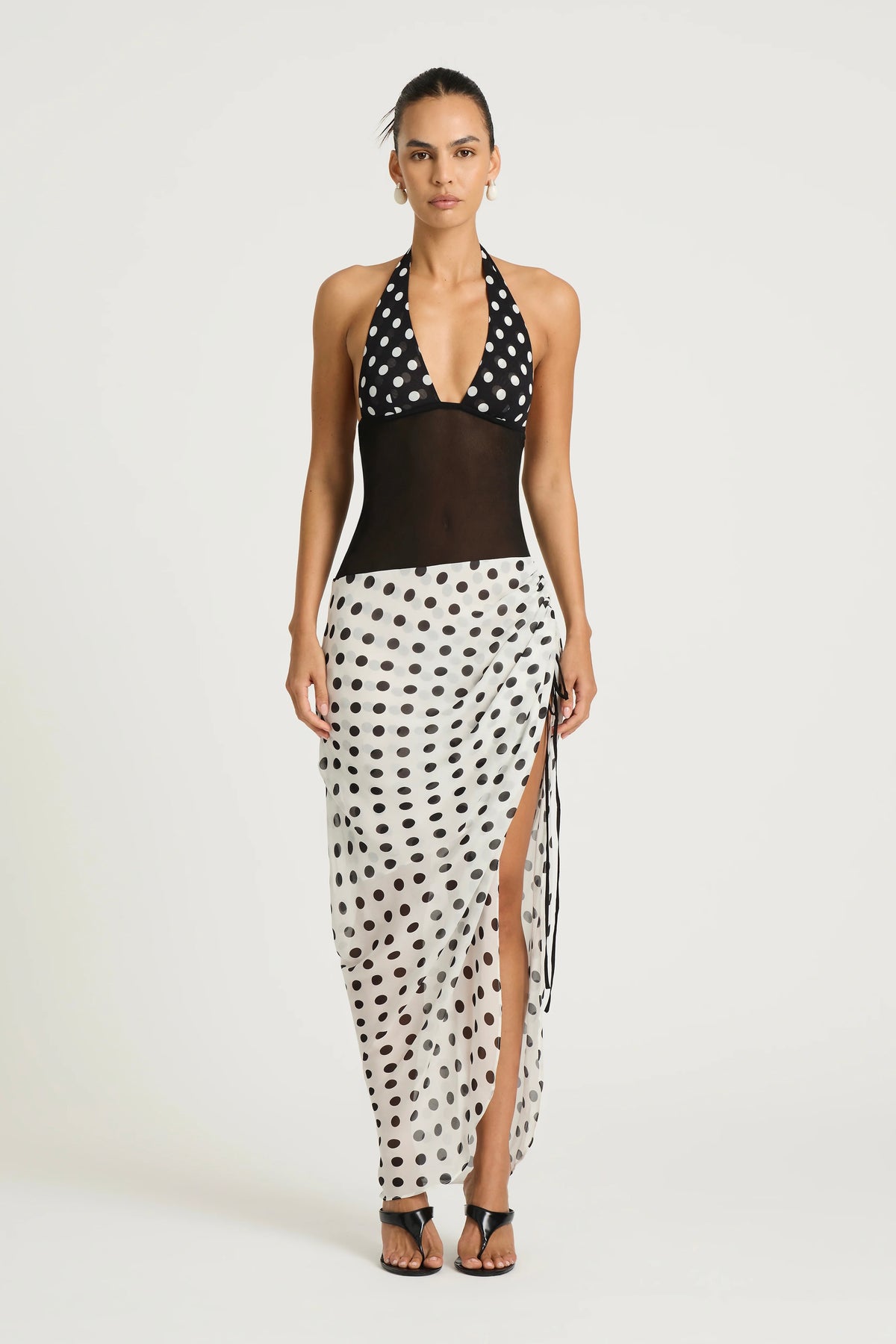 Benni Marnie Maxi Dress - Polka