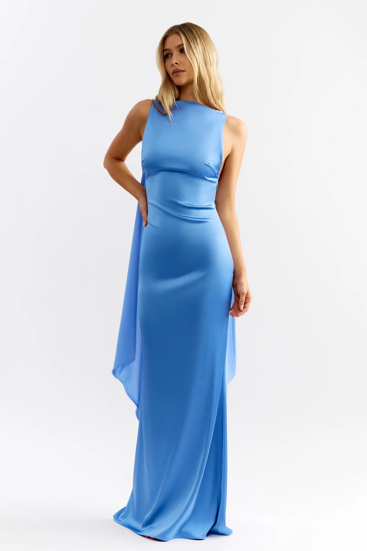 Lexi Audrey Dress - Ocean Blue