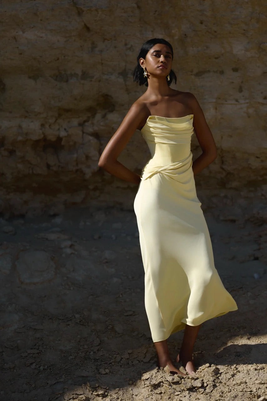 Lexi Cassie Dress - Sunflower