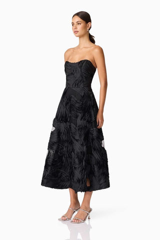 Elliatt Asher Midi Dress - Black