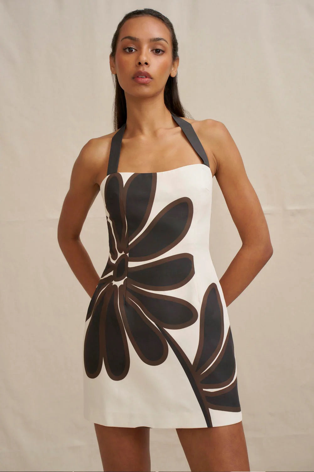 By Johnny Gerbera Mini Dress - Print