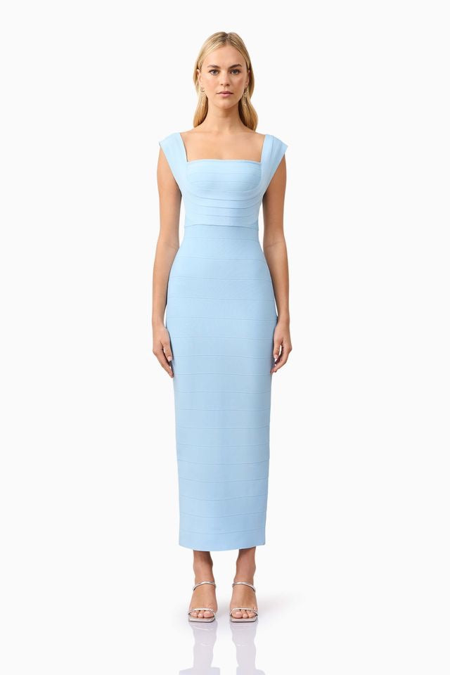 Elliatt Fiona Maxi Dress - Bridal Blue