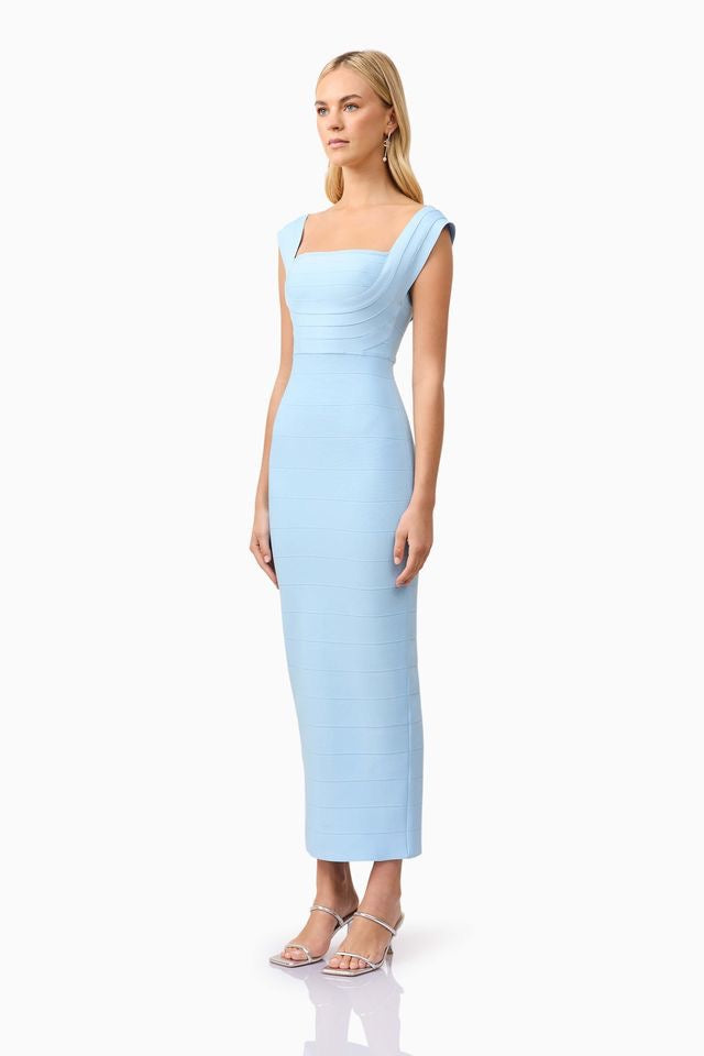 Elliatt Fiona Maxi Dress - Bridal Blue