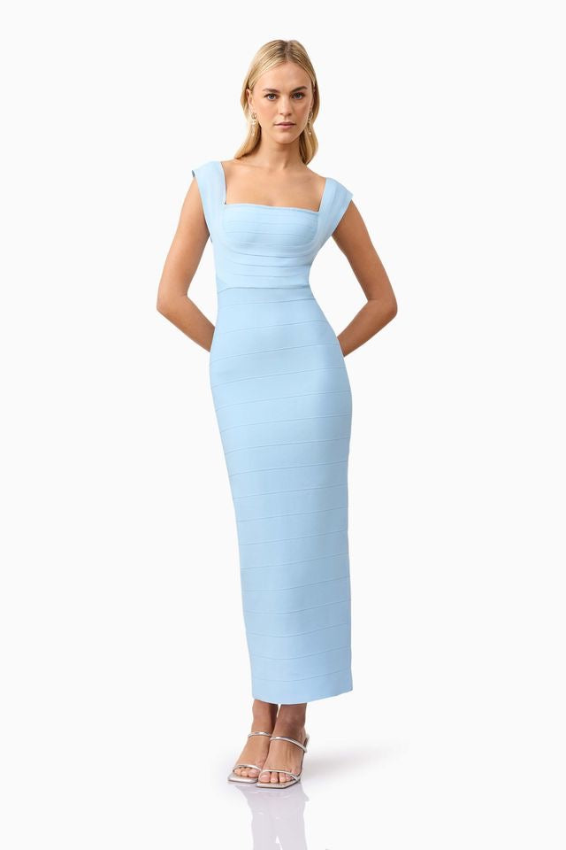 Elliatt Fiona Maxi Dress - Bridal Blue
