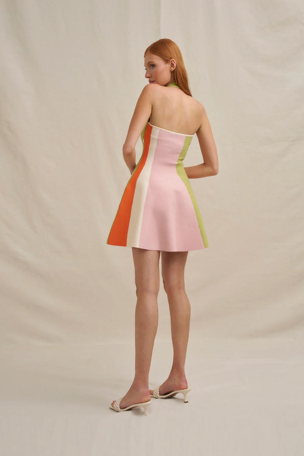 By Johnny Melon Stripe Knit Dress - Multi