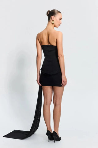 Effie Kats Soraya Mini Dress - Black