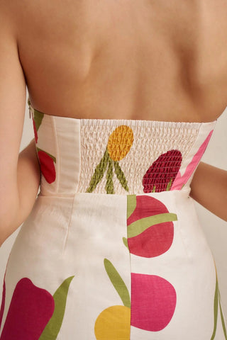 By Johnny Tropicana Corset Mini Dess - Multi