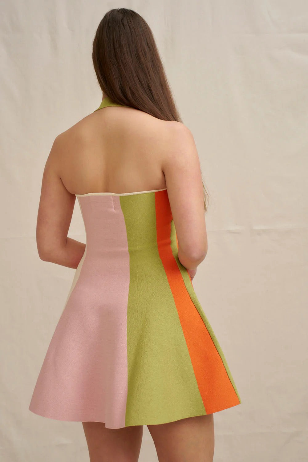 By Johnny Melon Stripe Knit Dress - Multi