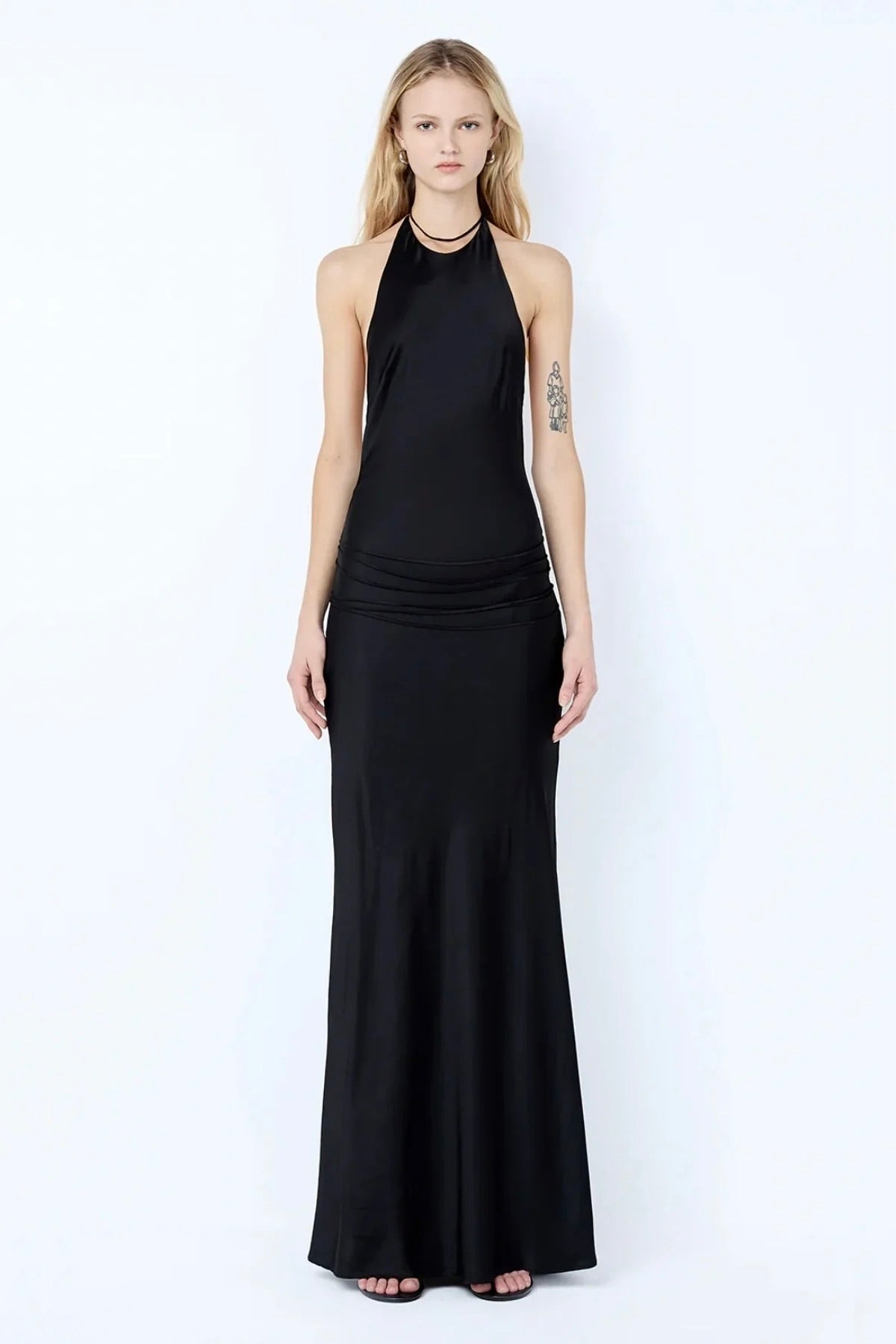 Bec & Bridge Quentin Racer Maxi Dress - Black